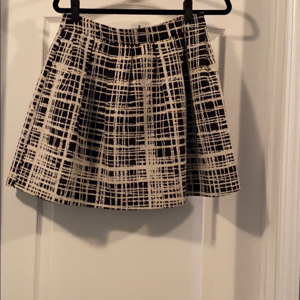 Black and white skirt